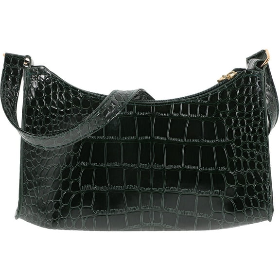 Green Women Shoulder Bag Made of Durable PU Ideal for Storage with Elegant Style and Large Capacity 12.5 x 5.5 x 10 inches