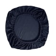 thumbnail image 3 of Polyester Chair Seat Cover Durable Padded Chair Seat Cover Comfortable Soft with New Merbau Dark Blue, 3 of 9