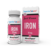 Superior Source - Just Women Iron 25 mg. - 90 Quick Dissolve Tablets