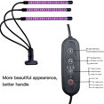 thumbnail image 3 of DC 5V USB Powered Full Spectrum LED Plant Grow Light Flower Fruit Grow Lamp with Desktop Clip Single Tube 20LED 5W, 3 of 9