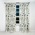 thumbnail image 2 of Designart "Fusion Of Natural Plants II" Plants Blackout Curtain Single Panel, 2 of 4