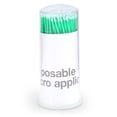 thumbnail image 2 of Microcepillo desechable, 100 piezas/caja para mujer, extensión desechable, microcepillo de extensión de pestañas, cepillo de micropestañas, estándares líderes en la industria, 2 of 3