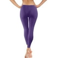 Womens High Waisted Slim Solid Yoga Capris Tummy Control Workout