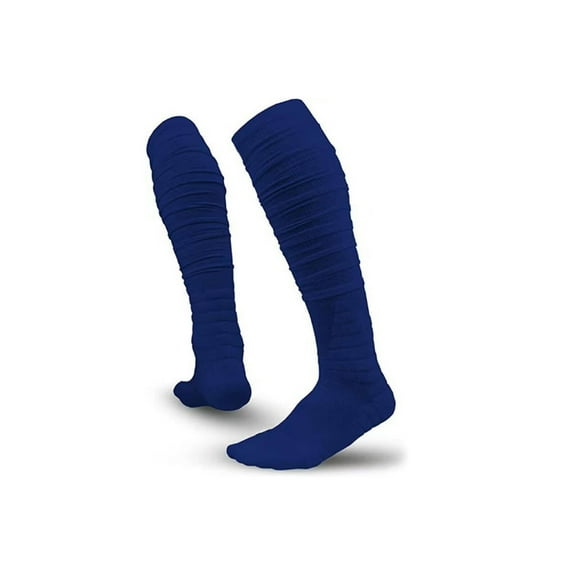 AUQ Soccer Socks,Stretchable Sock Mouth Youth Soccer Socks,Breathable Mesh Football Socks,Blue