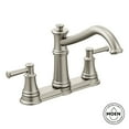 thumbnail image 6 of Moen Belfield Spot Resist Stainless Two-Handle Kitchen Faucet, 6 of 7