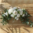 thumbnail image 1 of CNKOO Artificial Silk Flowers Swag Slim Table Centrepiece Home Wedding Arch Decor, 1 of 5
