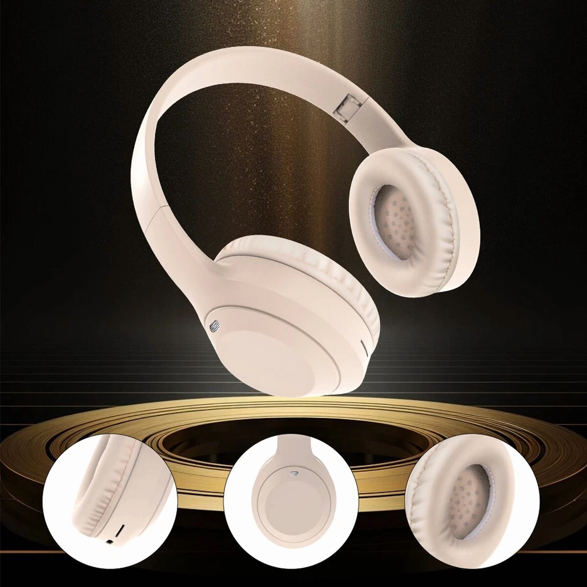 Wireless Headphones, Bluetooth Over Ear Headsets With Microphone, 60H Playtime