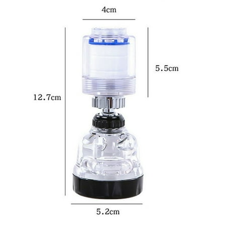 

BESHOM Water Filters Faucet Head 360 Degree Rotating Separable 3 Modes Adjustable