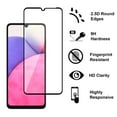 thumbnail image 2 of CoverON For Samsung Galaxy A33 5G Case and Screen Protector Tempered Glass, Credit Card Slot holder KickStand Ring Rugged Phone Cover, Orange, 2 of 10