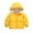 Yellow, variant on FAMTKT Toddler Baby Boys Girls Autumn Winter Padded Jacket Hooded Zip Jacket Coat, Baby Coat( 5-6 Years, Pink )
