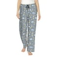 thumbnail image 2 of Lsque Sleep Rabbit Print Women's Pajama Pants, Lounge Pant - Comfortable Home Wear,Elastic Waistband, Stylish Design-Small, 2 of 9