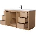 thumbnail image 2 of Wyndham Collection Wcf282860s-1Intmxx Maroni 60" Free Standing Single Basin Vanity Set -, 2 of 4