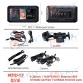 thumbnail image 3 of EKIY - Nueva pantalla de navegación para motocicletas de 6,25 pulgadas, GPS, CarPlay inalámbrico, Android Auto, reproductor inteligente, resistente al agua, monitor DVR para Moto, 3 of 5