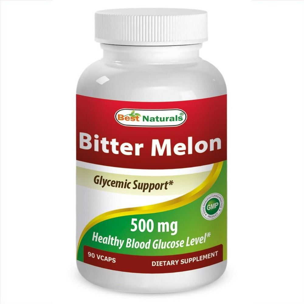 Best Naturals Bitter Melon 500 mg, 90 Ct - Walmart.com - Walmart.com