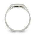 thumbnail image 3 of Auriga Fine Jewelry 925 Sterling Silver Signet Ring Size 7 for Women, 3 of 6