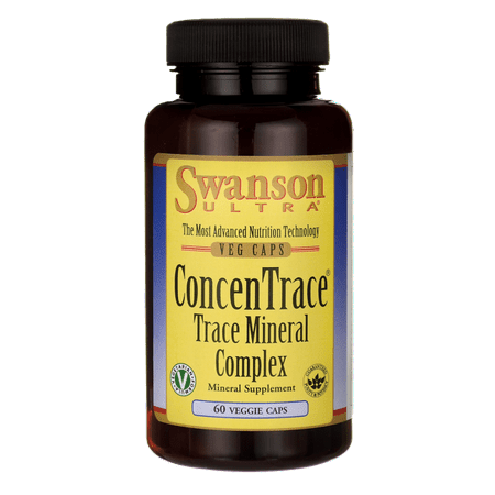 Swanson Concentrace Trace Mineral Complex 60 Veg