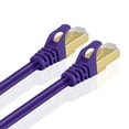 thumbnail image 3 of Cat 6 Ethernet Cable 3ft, Ethernet Patch Cable Cat6 RJ45 Cable Connector LAN Network Gigabit Internet Wire Patch Cord - Premium Snagless Computer Ether Wire (3 Foot Purple), 3 of 4