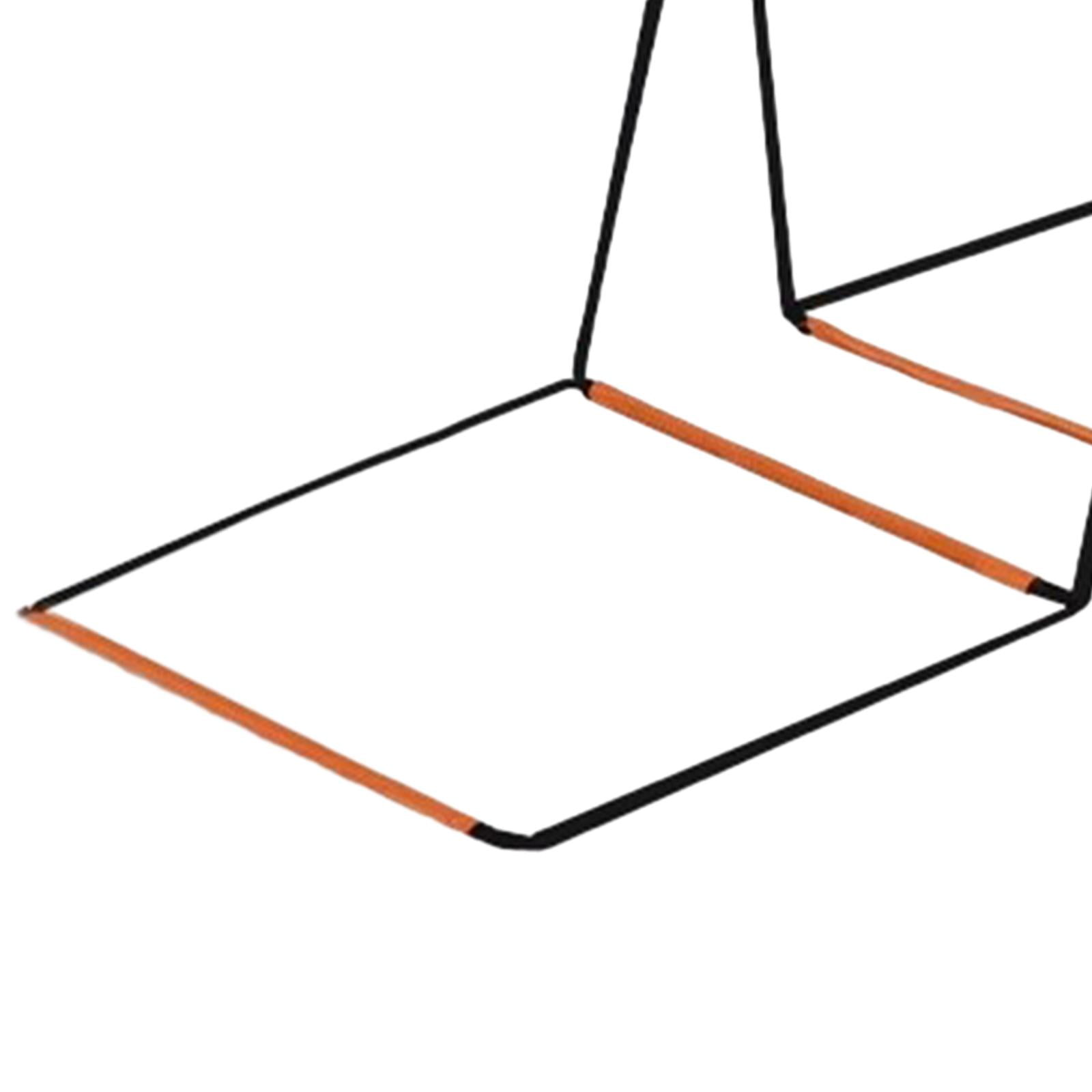 funtasica Agility Ladder Football Agility Ladder Speed Training Equipment Workout Footwork Ladder Foldable Nylon Suitable for Soccer Practice Outdoor Ex 4m