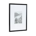thumbnail image 6 of Kate and Laurel Adlynn Rectangle Picture Frame Set of 3, 16 x 20 matted to 8 x 10, Black, Modern Three-Piece Frame Set for Gallery Wall Frame Set in Living Room Wall Decor, 6 of 9