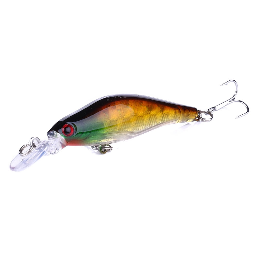 HENGJIA Fishing Deep Diving Fishing Lures Swimbait Sinking Minnow Lure Freshwater Jerkbait Lure 8Pcs/kit
