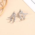 thumbnail image 2 of Pendientes personalizados, pendientes de estilo frío, moda simple, no convencional, pendientes de moda hip hop, 2 of 5