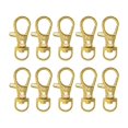 thumbnail image 1 of Rongfmy 10Pcs Small Metal Swivel Clasps Lanyard Snap Hook Clip On Clasp For Handmade Key, 1 of 7