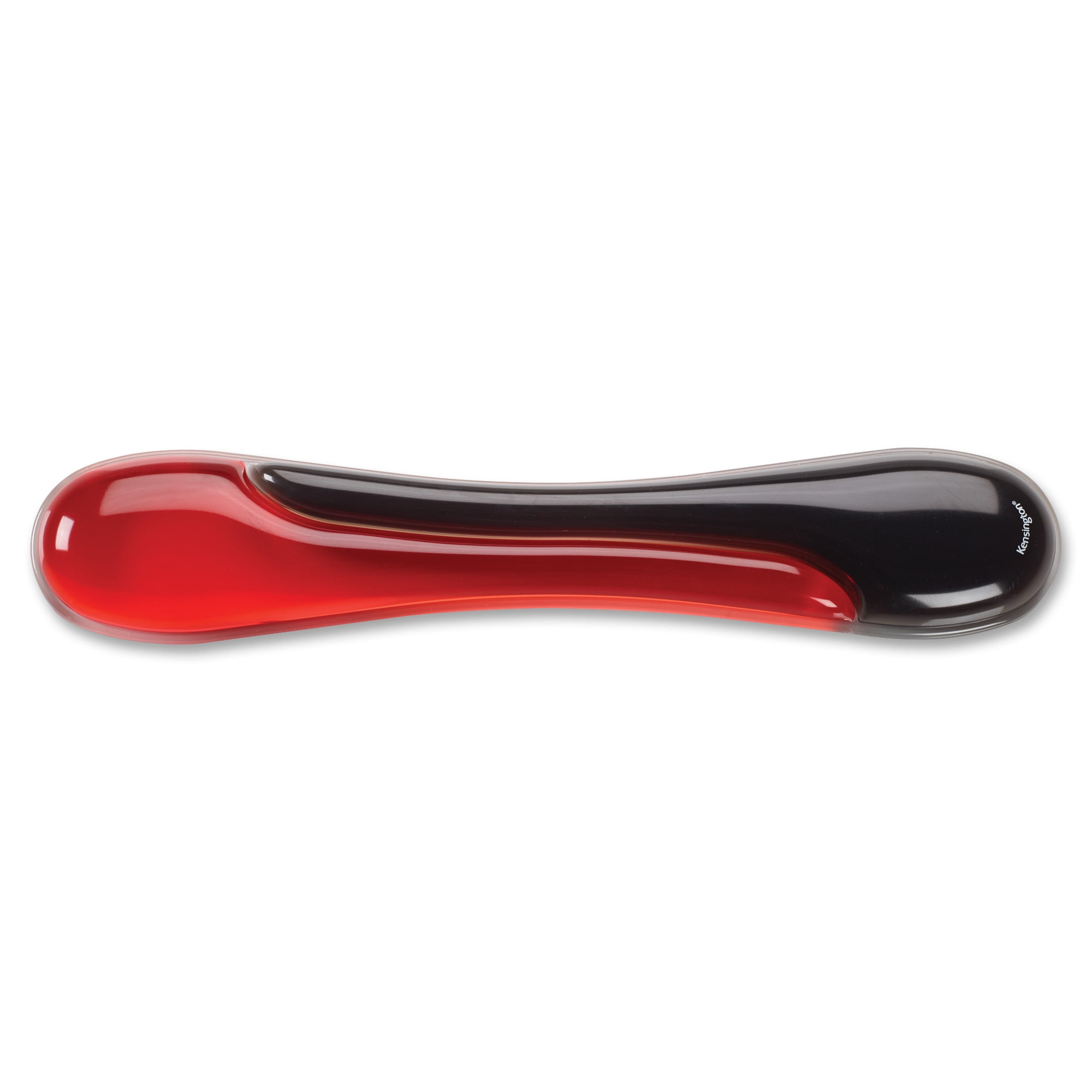 Kensington Duo Gel Wave Keyboard Wrist Rest 18.9" x 3.5" Dimension - Red, Black - Gel - Slip Resistant