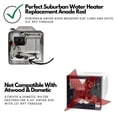 thumbnail image 4 of ARL Outdoors RV Anode Rod Magnesium Water Heater Tank Protection for Your Investment- 9.25â€™â€™ long Â¾â€™â€™ threads Suburban Mor-Flo 6 Gallon., 4 of 4