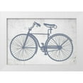 thumbnail image 1 of Sommers, Mindy 14x11 White Modern Wood Framed Museum Art Print Titled - Blue Bike, 1 of 4