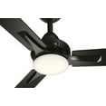 thumbnail image 6 of Ceiling Fan with Light Kit with Contemporary Inspirations 15 inches Tall By 52 inches Wide-Satin Black Finish Bailey Street Home 147-Bel-3329888, 6 of 10