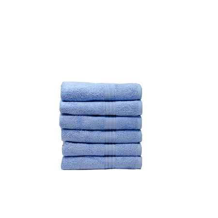 Best Christmas Gift Luxury Hotel Home Spa Turkish Cotton 6 Piece Eco Friendly Hand Towel Set