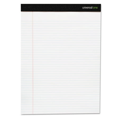 Premium Ruled Writing Pads, White, 5 x 8, Narrow Rule, 50 Sheets, 6 Pads