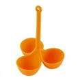 thumbnail image 1 of Eggss Cook Eggss Tray Heat-withstand Childrens Complementary Food 3-hole Eggss Tray Inventive Cooking Eggss Tray In The Kitchen, 1 of 2