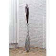 thumbnail image 2 of Leewadee Silver Wood Floor Vase - 34 inch Large Indoor Decorative Accent for Dried Flowers, 2 of 7