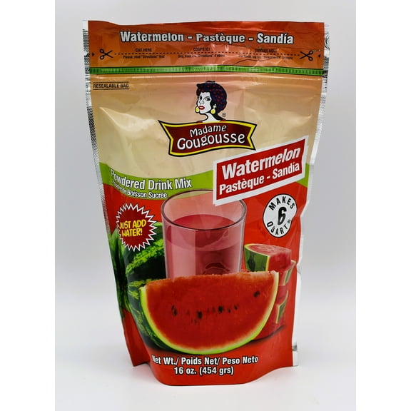 MG Watermelon Punch Drink Mix, Hispanic Foods, 16 oz