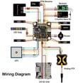 thumbnail image 2 of F405 V3 3-6S 30X30 BMI270 FC y ESC FPV Stack para modelo Dron libre, 2 of 9