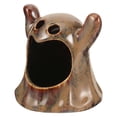 thumbnail image 5 of a polished and engaging product description for your **Halloween Ghost Shape Ceramic Candle Holder**:\n\n \n\n🎃 **Spooky Elegance for Your Halloween, 5 of 5