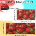 thumbnail image 2 of Omezin Strawberry Fruit Kitchen Mat, 17 x 47 in, NonSlip 2 Count, 2 of 6
