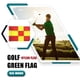 thumbnail image 4 of Equipo de entrenamiento de golf Golpear Golpear Golping Gota Gota Nylon Hole Pin Familia Balcón Oficina Jardín Entrenamiento Bandera Regalos Rojo Amarillo AweSitey OD003717-04, 4 of 7