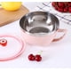 thumbnail image 4 of Hérmeticos y Refractarios,SimpleLife Edelstahl Ramen Nudelsuppe Pasta Schüssel Essen Frische Container Mittagessen Reisschale Mit Deckel Blau Vhermosa LKX-1227-3, 4 of 6