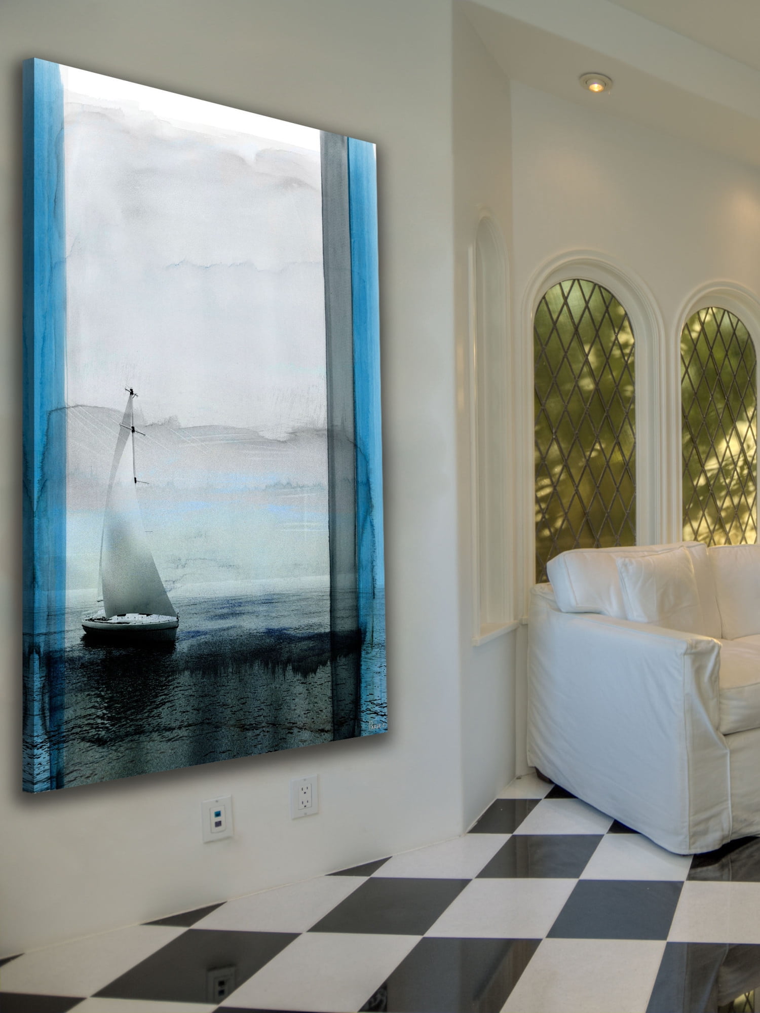 Parvez Taj Sails Art Print on Premium Canvas