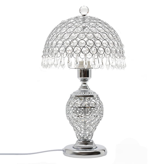 Bedside Crystal Table Lamp Home Desk Reading Lamp Bedroom Living Room Lamp