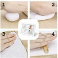 thumbnail image 4 of Handprint And Baby Footprint, Baby Photo Frame Set, Wooden Baby Photo Frame With Plaster, Hand And Foot Plaster Set, 4 of 6