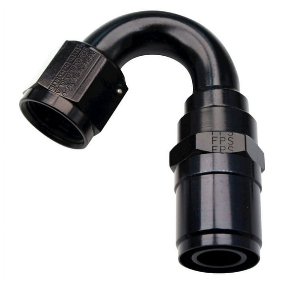 Fragola #6 Race-Rite Crimp-On Hose End 150-Degree