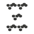 thumbnail image 1 of Transemion 5pcs Empty Aluminum Jars Cosmetic Screw Balm Lip Lid Cans Containers Black 60ml 5Set, 1 of 6