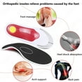 Arch Support Insoles for Flat Feet Orthotic Inserts for Plantar