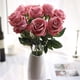 thumbnail image 3 of Rosa artificial para San Valentín, boda, hogar, fiesta, decoración (rosa), 3 of 4