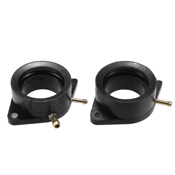 Coche Carburador Admisión Colector Arranque Kit Compatible para Yamaha, Negro
