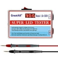 thumbnail image 1 of yeacher CA-300V Portable LED Lamp Beads Light Bar TV Backlight Tester LED Strips Beads Lamp Board Test Tool Capacitance Diode Voltage Testing with Switch, 1 of 8