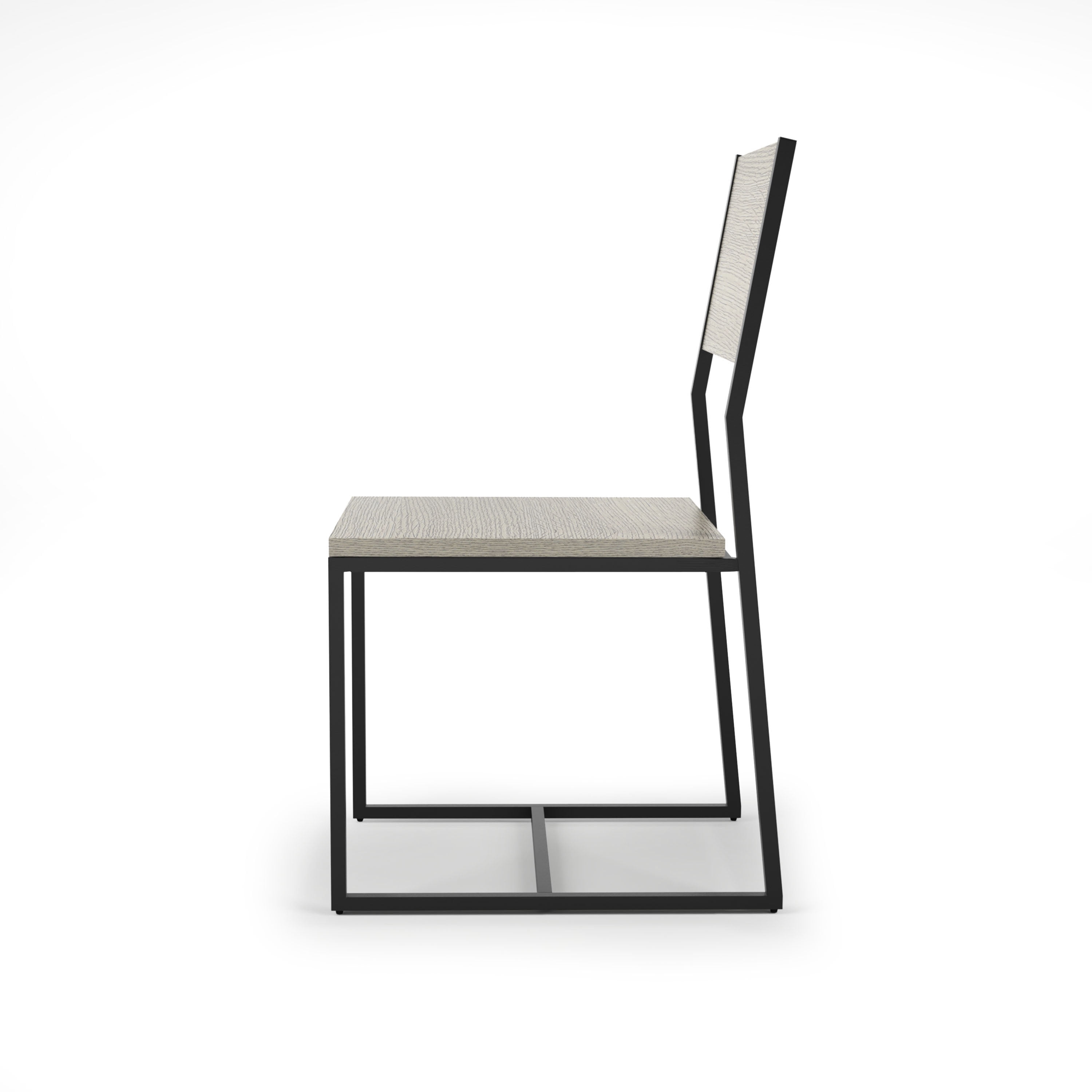 Furniture of America Ervin Armless Dining Chairs - Set of 2, Two-Tone